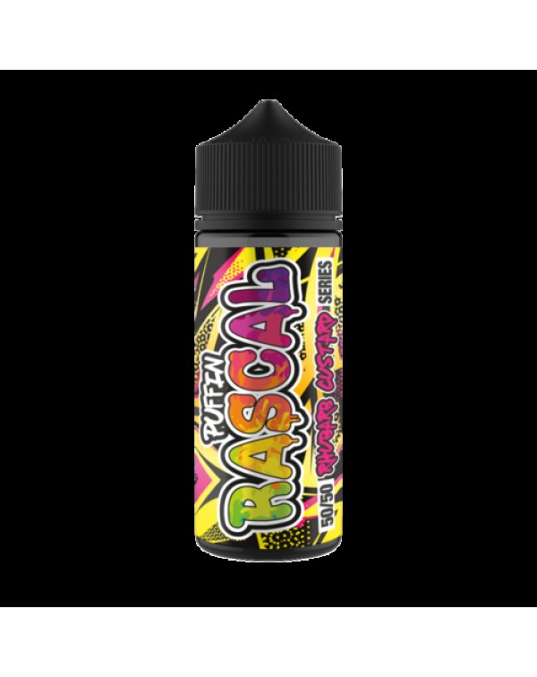 RHUBARB & CUSTARD E LIQUID BY PUFFIN RASCAL 10...