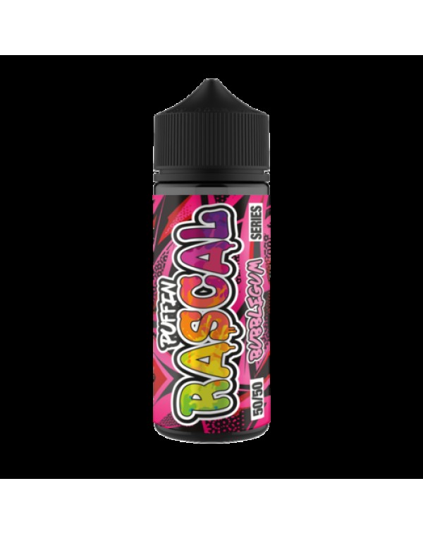 BUBBLEGUM E LIQUID BY PUFFIN RASCAL 100ML 50VG