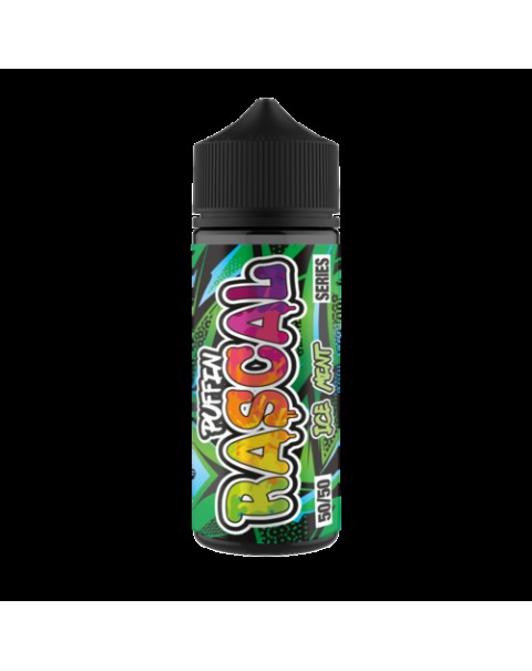 ICE MINT E LIQUID BY PUFFIN RASCAL 100ML 50VG