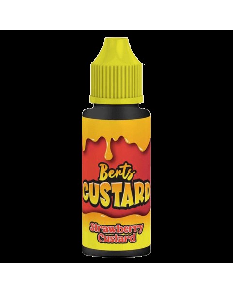 STRAWBERRY CUSTARD E LIQUID BY BERT'S CUSTARD 100ML 70VG