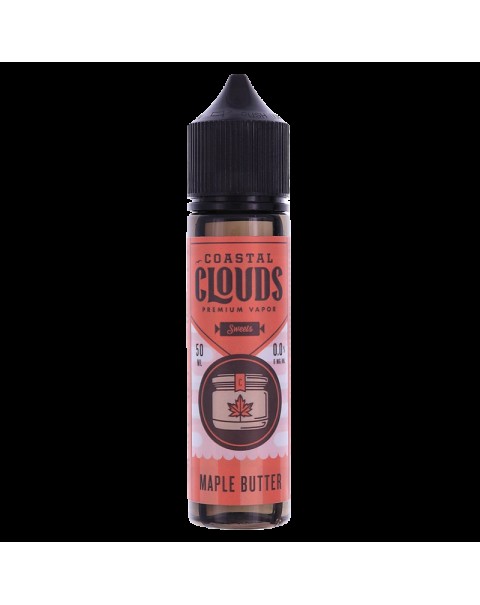 MAPPLE BUTTER E LIQUID BY COASTAL CLOUDS - SWEETS  50ML 70VG