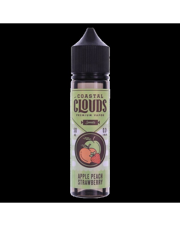 APPLE PEACH STRAWBERRY E LIQUID BY COASTAL CLOUDS ...