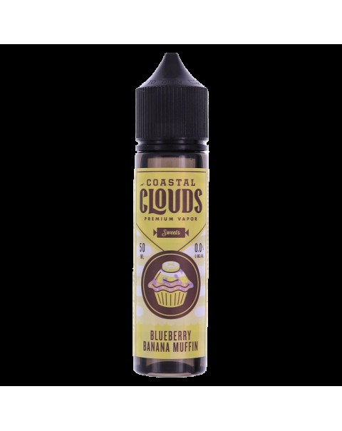BLUEBERRY BANANA MUFFIN E LIQUID BY COASTAL CLOUDS - SWEETS  50ML 70VG