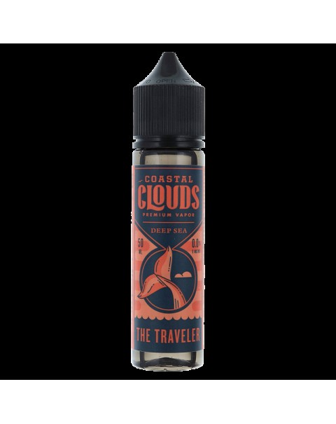 THE TRAVELER E LIQUID BY COASTAL CLOUDS - DEEP SEA 50ML 70VG