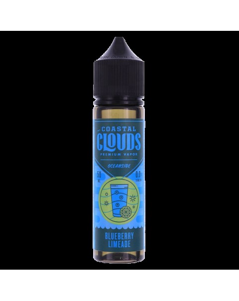 BLUEBERRY LIMEADE E LIQUID BY COASTAL CLOUDS - OCEANSIDE 50ML 70VG