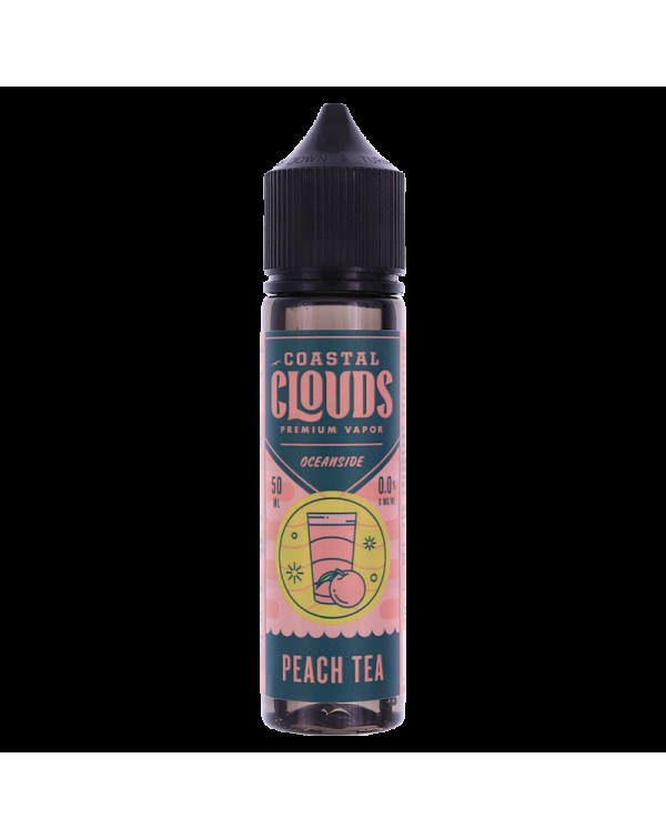 PEACH TEA E LIQUID BY COASTAL CLOUDS - OCEANSIDE 5...