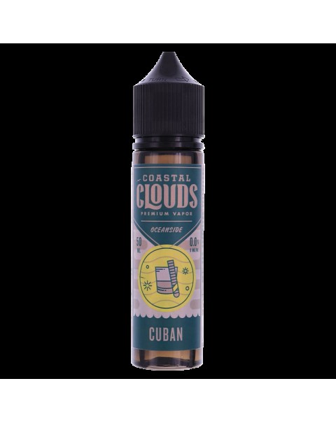 CUBAN E LIQUID BY COASTAL CLOUDS - OCEANSIDE 50ML 70VG