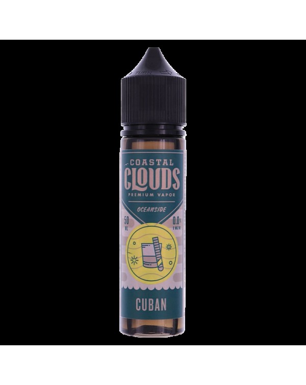 CUBAN E LIQUID BY COASTAL CLOUDS - OCEANSIDE 50ML ...