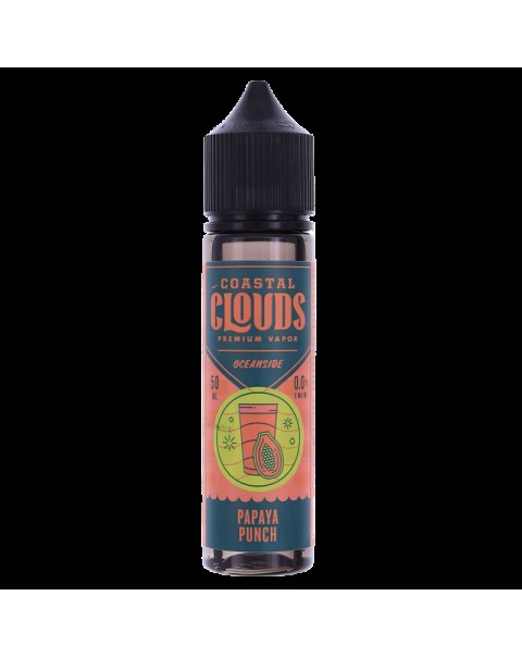 PAPAYA PUNCH E LIQUID BY COASTAL CLOUDS - OCEANSIDE 50ML 70VG