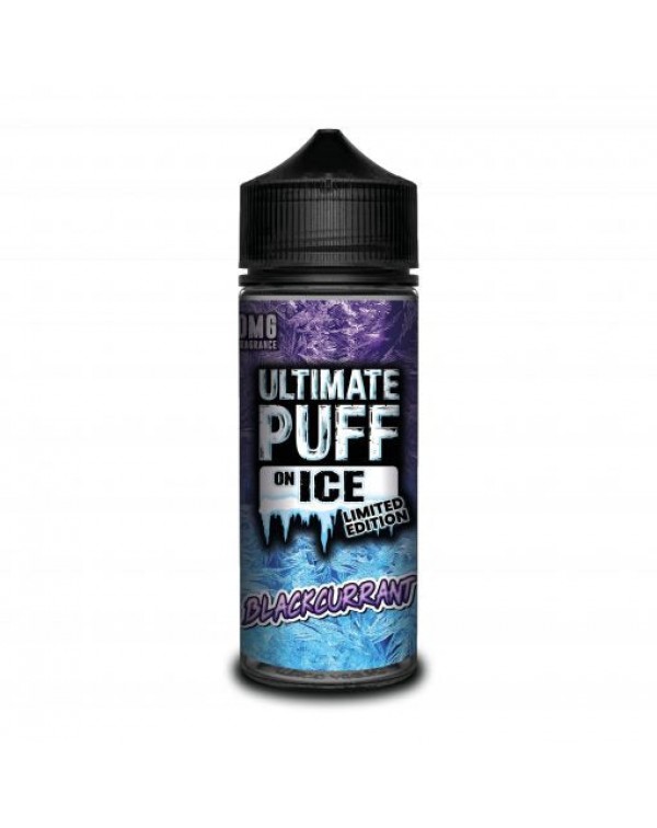 BLACKCURRANT E LIQUID BY ULTIMATE PUFF ON ICE 100M...