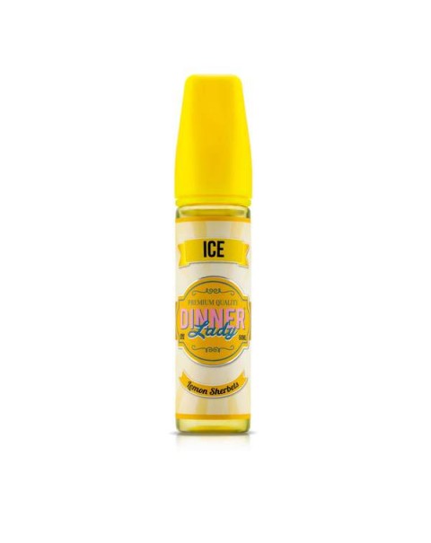 LEMON SHERBETS ICE E LIQUID BY DINNER LADY - ICE 50ML 70VG