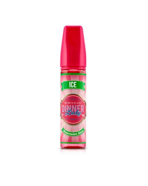 WATERMELON SLICES ICE E LIQUID BY DINNER LADY - ICE 50ML 70VG