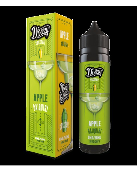 APPLE DAQUIRI E LIQUID BY DOOZY VAPE - COCKTAILS CO 50ML 70VG