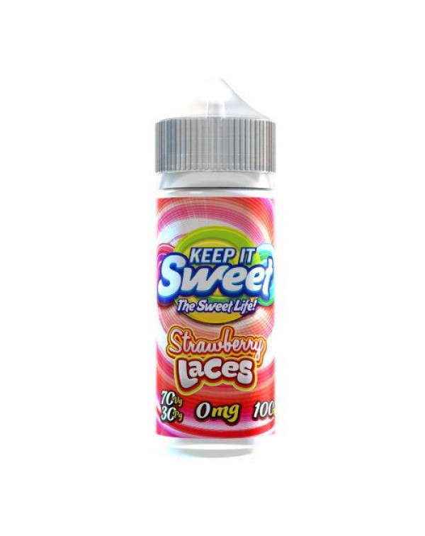 STRAWBERRY LACES E LIQUID BY KEEP IT SWEET 100ML 7...