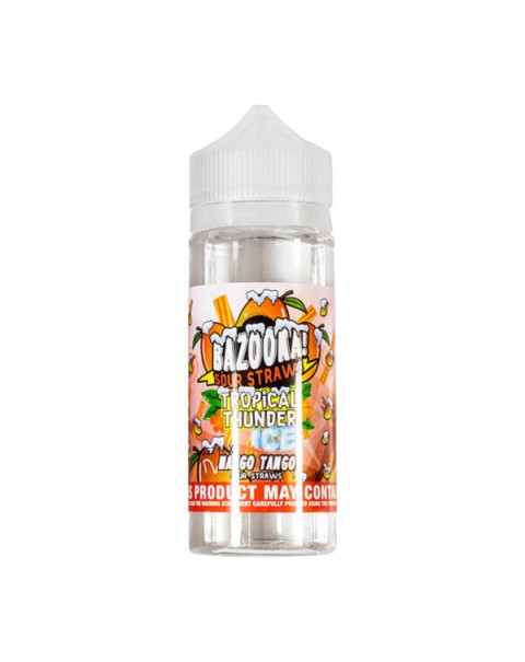 MANGO TANGO ICE TROPICAL THUNDER BY BAZOOKA ICE 100ML SHORT FILL