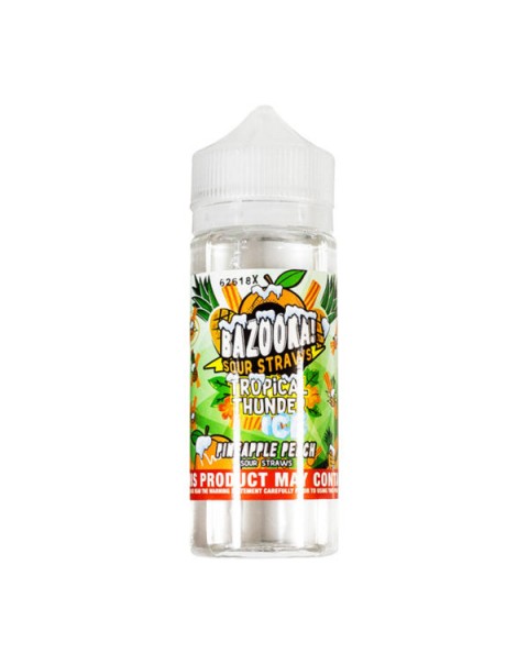 PINEAPPLE PEACH ICE TROPICAL THUNDER BY BAZOOKA ICE SHORT FILL