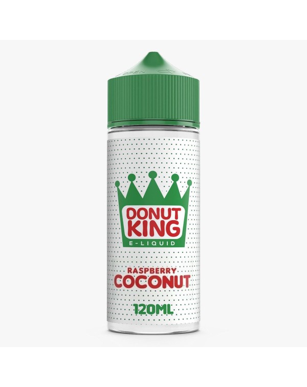 RASPBERRY COCONUT E LIQUID BY DONUT KING  100ML 70...