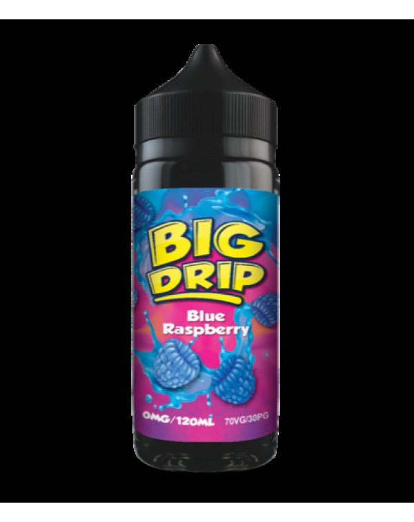 BLUE RASPBERRY E LIQUID BY BIG DRIP - DOOZY VAPE 1...