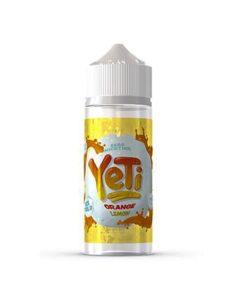 ORANGE LEMON BY YETI E LIQUIDS 100ML 70VG