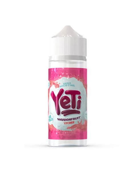 PASSIONFRUIT LYCHEE BY YETI E LIQUIDS 100ML 70VG