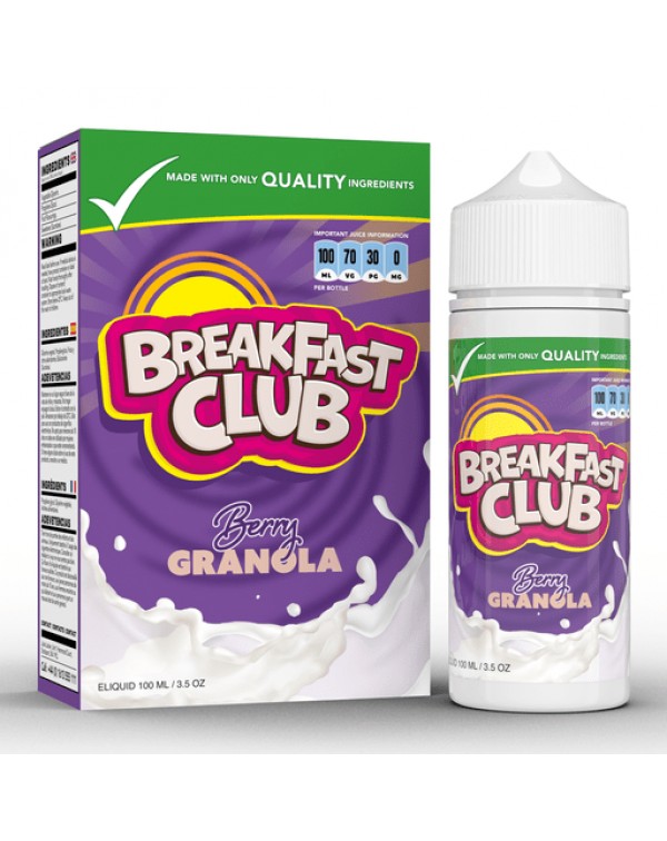 BERRY GRANOLA E LIQUID BY BREAKFAST CLUB 100ML 70V...