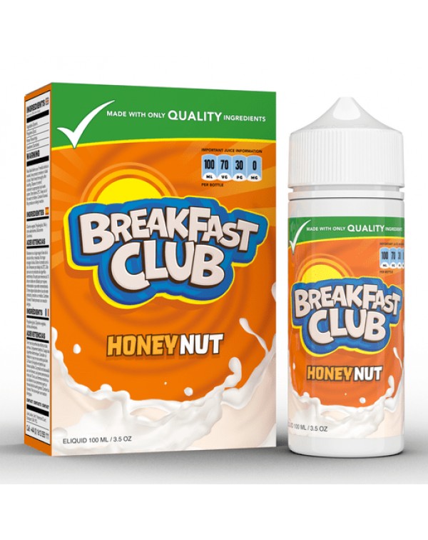 HONEY NUT E LIQUID BY BREAKFAST CLUB 100ML 70VG