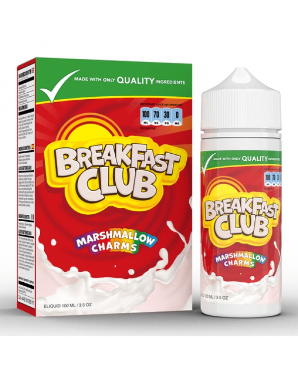 MARSHMALLOW CHARMS E LIQUID BY BREAKFAST CLUB 100M...