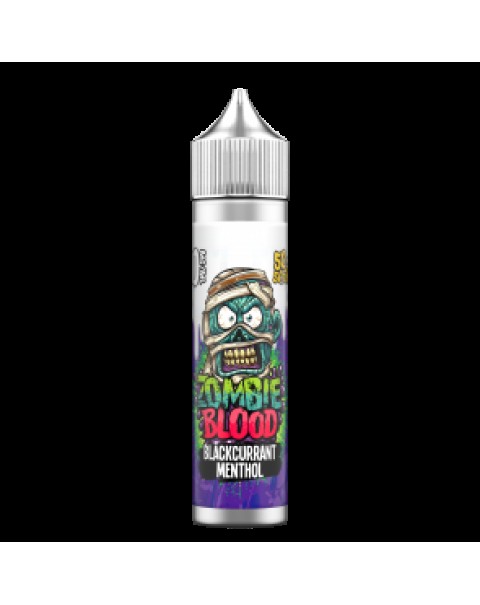 BLACKCURRANT MENTHOL BY ZOMBIE BLOOD 50ML 100ML 50VG