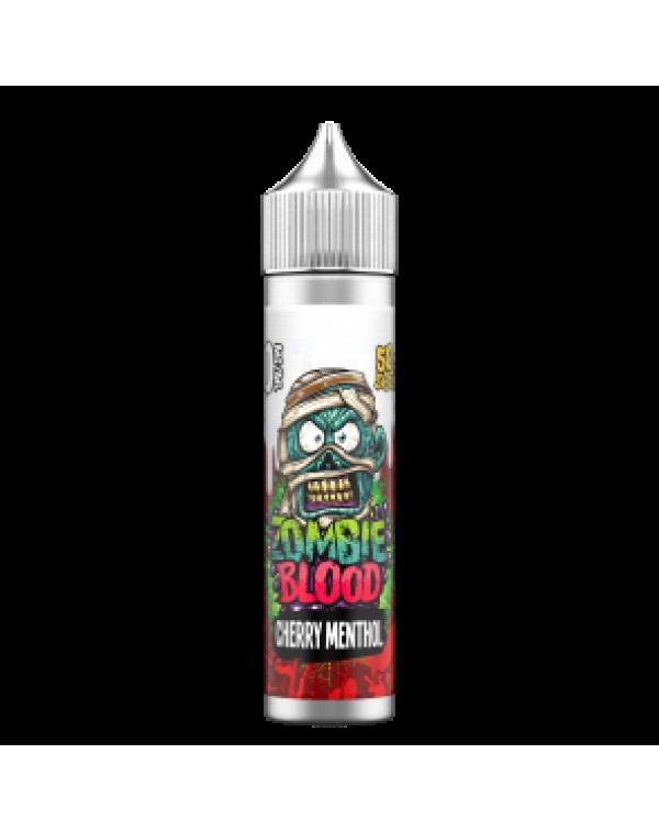 CHERRY MENTHOL BY ZOMBIE BLOOD 50ML 100ML 50VG