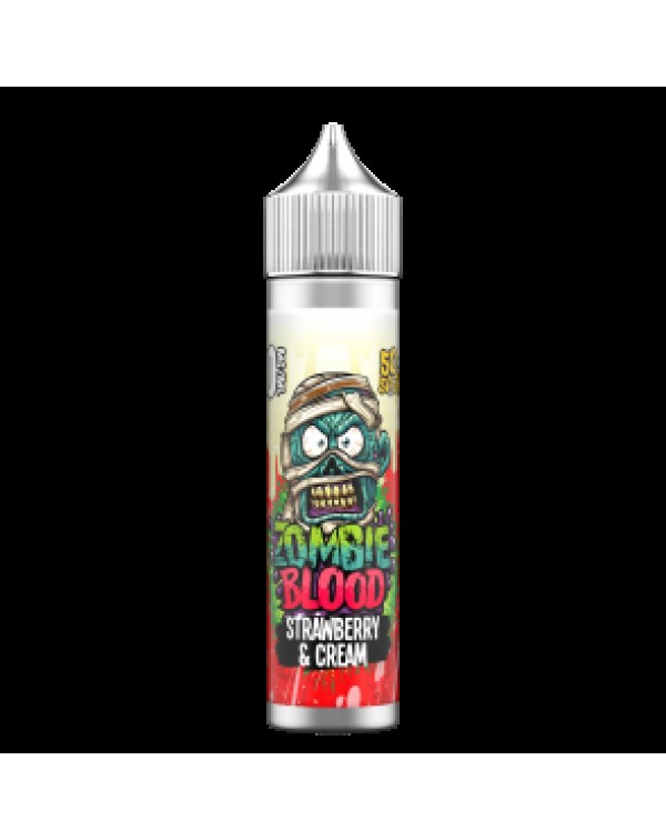 STRAWBERRY AND CREAM BY ZOMBIE BLOOD 50ML 100ML 50...