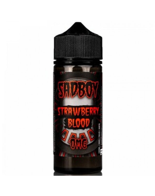 STRAWBERRY BLOOD E LIQUID BY SADBOY E LIQUID 100ML...