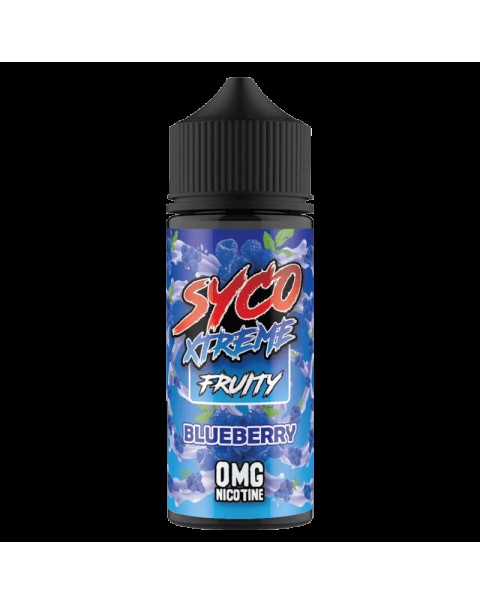 FRUITY BLUEBERRY E LIQUID BY SYCO XTREME CHILL 100ML 80VG