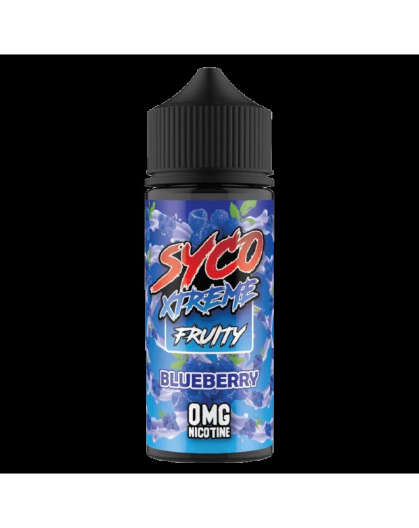 FRUITY BLUEBERRY E LIQUID BY SYCO XTREME CHILL 100...