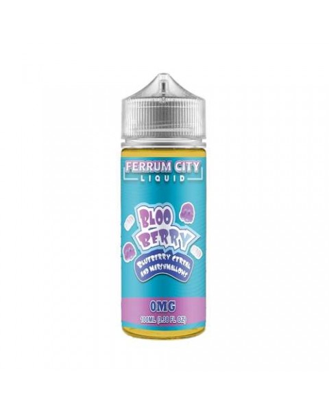 BLOO BERRY E LIQUID BY FERRUM CITY E LIQUID 100ML 70VG