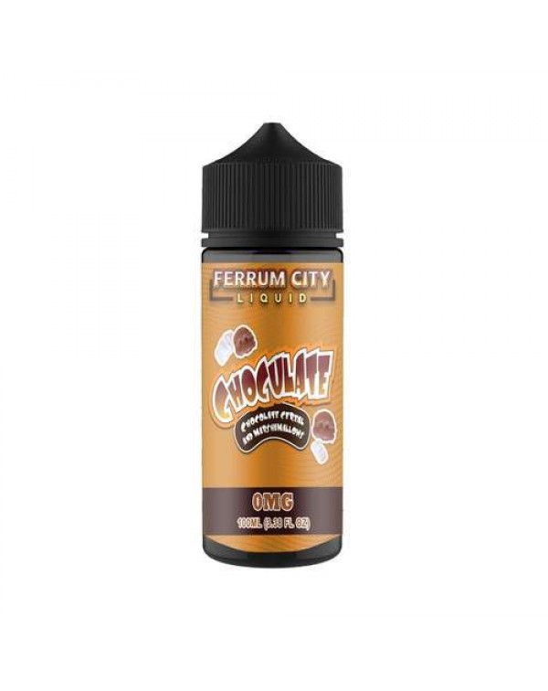 CHOCULATE E LIQUID BY FERRUM CITY E LIQUID 100ML 7...