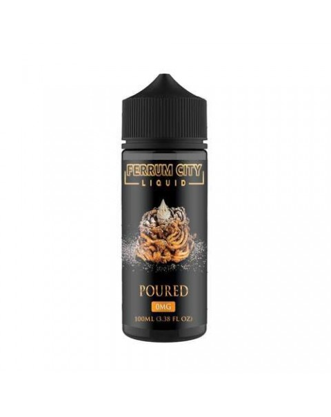 POURED E LIQUID BY FERRUM CITY E LIQUID 100ML 70VG