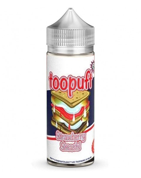 STRAWBERRY SMASH E LIQUID BY FOOD FIGHTER JUICE - TOO PUFT 100ML 80VG