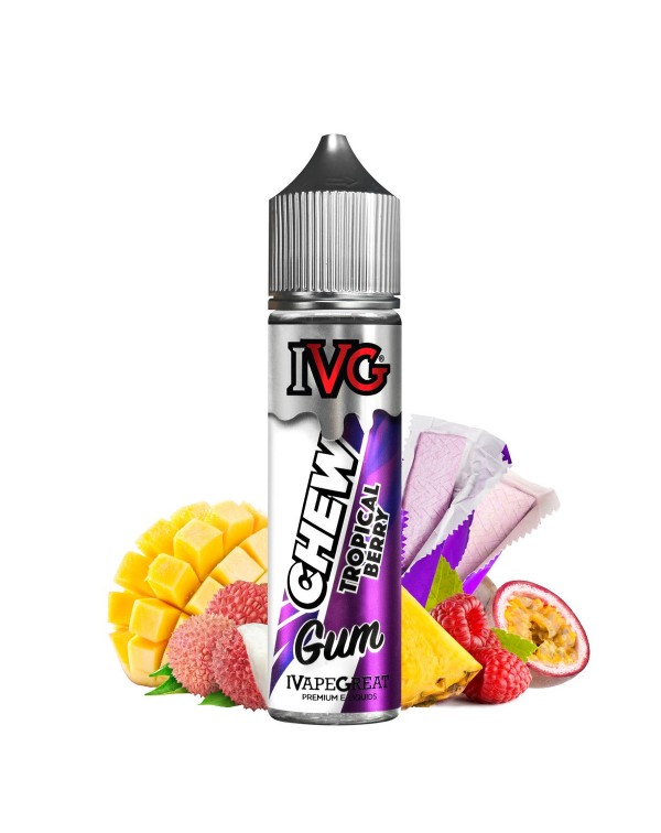 TROPICAL BERRY E LIQUID BY I VG CHEW RANGE 50ML 70...