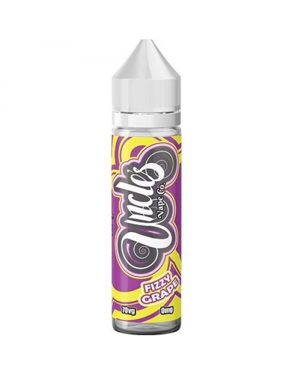 FIZZY GRAPE E LIQUID BY UNCLES VAPE CO 50ML 70VG