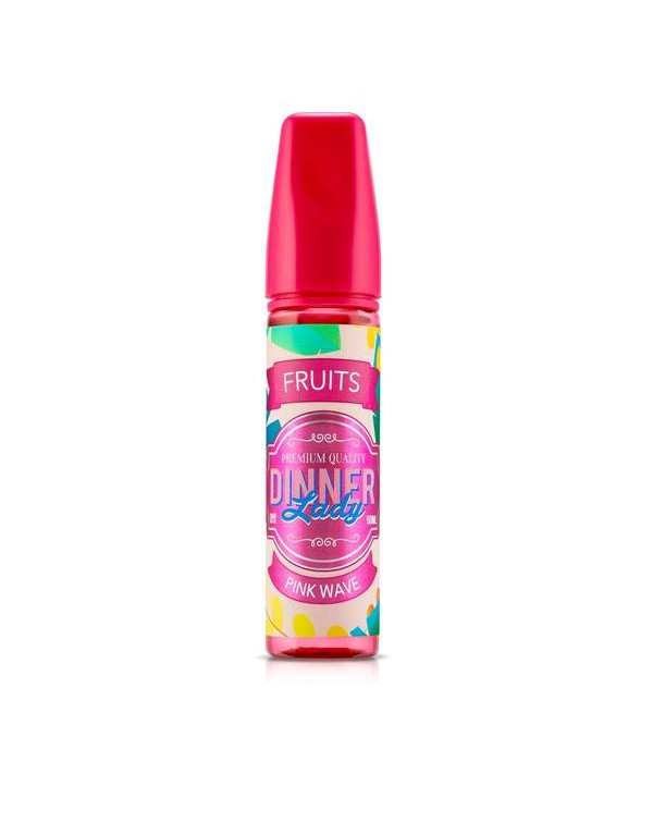 PINK WAVE E LIQUID BY DINNER LADY - FRUITS 50ML 70...