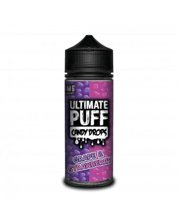 GRAPE & STRAWBERRY E LIQUID BY ULTIMATE PUFF C...