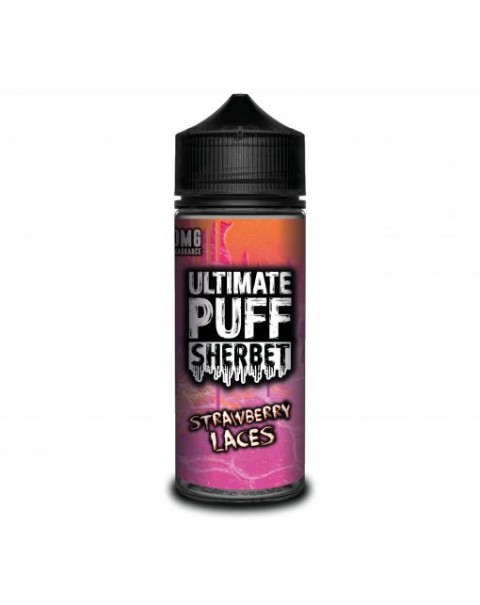 STRAWBERRY LACES E LIQUID BY ULTIMATE PUFF SHERBET 100ML 70VG