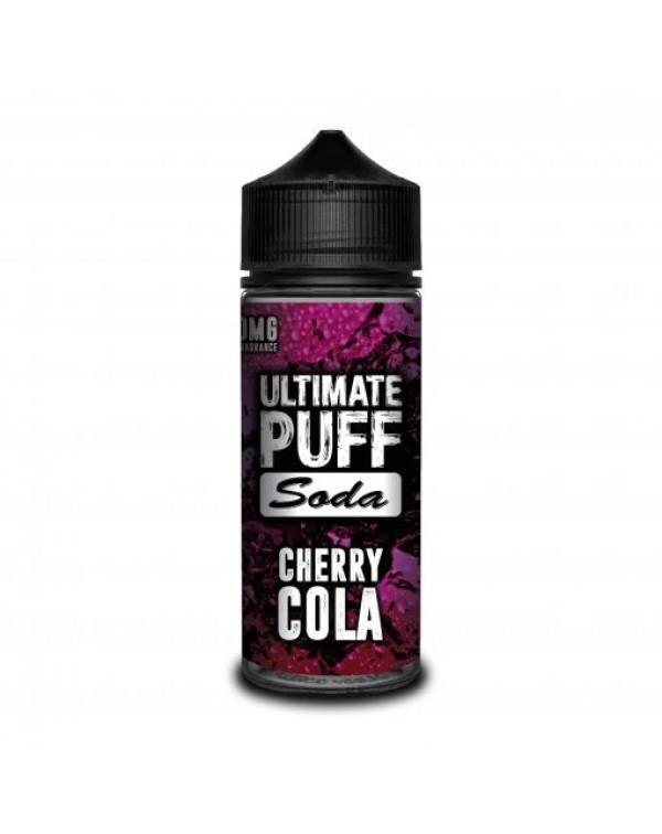 CHERRY COLA E LIQUID BY ULTIMATE PUFF SODA 100ML 7...