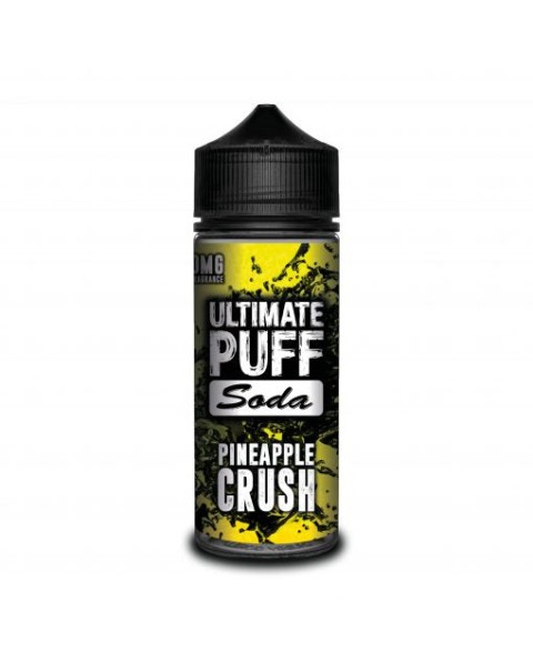 PINEAPPLE CRUSH E LIQUID BY ULTIMATE PUFF SODA 100ML 70VG