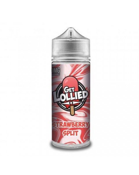 STRAWBERRY SPLIT E LIQUID BY GET LOLLIED 100ML 70VG