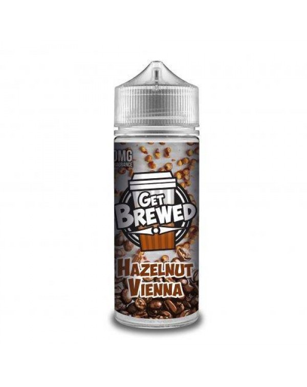 HAZELNUT VIENNA E LIQUID BY GET BREWED 100ML 70VG