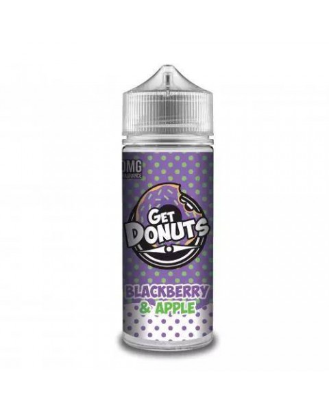 BLACKBERRY & APPLE E LIQUID BY GET DONUTS 100ML 70VG