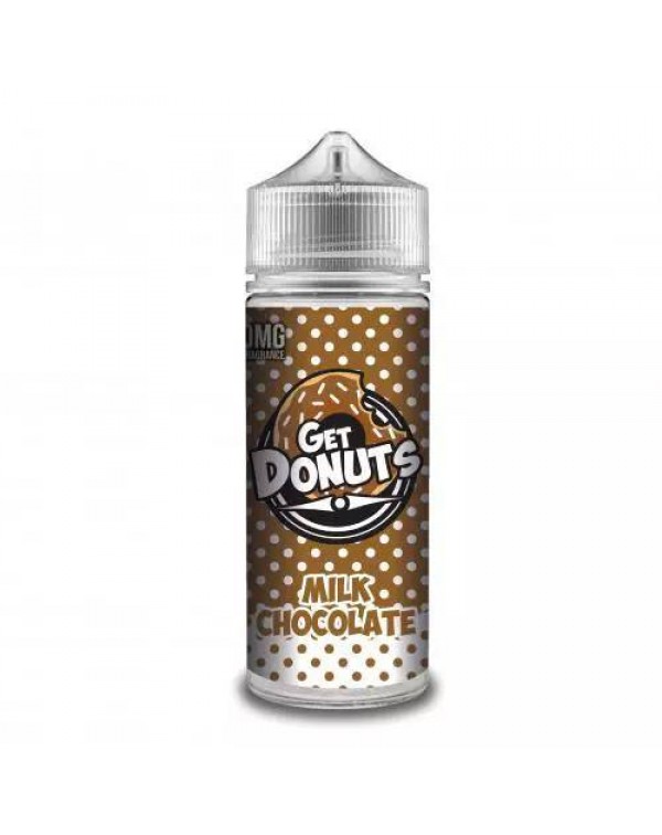 MILK CHOCOLATE E LIQUID BY GET DONUTS 100ML 70VG