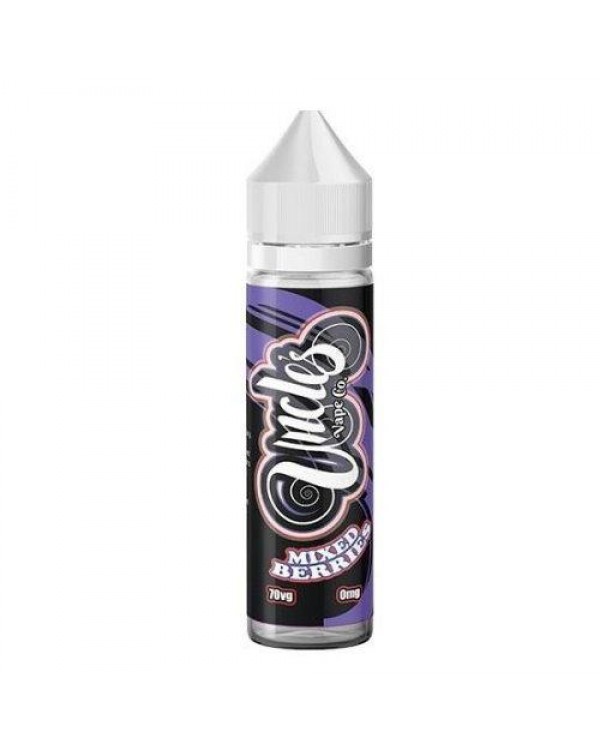 MIXED BERRIES E LIQUID BY UNCLES VAPE CO 50ML 70VG