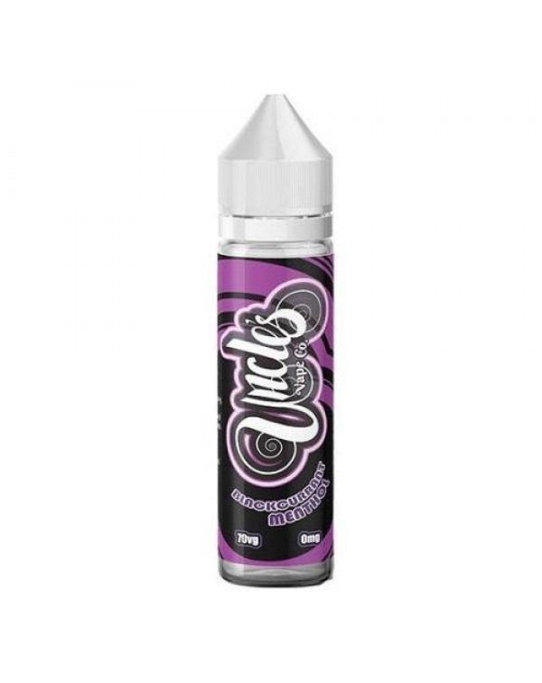 BLACKCURRANT MENTHOL E LIQUID BY UNCLES VAPE CO 50...